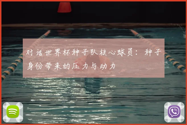 对话世界杯种子队核心球员:种子身份带来的压力与动力