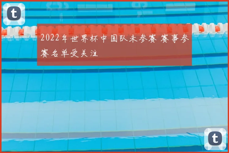 2022年世界杯中国队未参赛 赛事参赛名单受关注